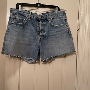 Citizens of Humanity size 30 Annabelle Long Relaxed cut off denim shorts